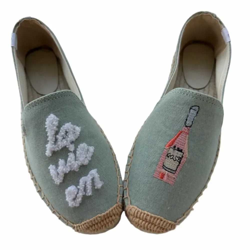 Bayside Beach Club Espadrille Sky Blue Size 8 Shoes La Vie En Rose Beachy NEW